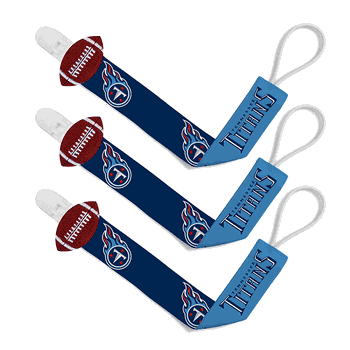 Tennessee Volunteers Titans Pacifier Clips