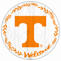 Tennessee Volunteers Welcome 12in Circle