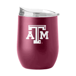 Texas A&M Aggies 16oz Flipside Powder Coat Curved Beverage