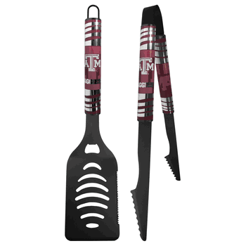 Texas A&M Aggies 2 pc Black Tailgate BBQ Set
