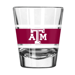 Texas A&M Aggies 2oz Stripe Shot Glass
