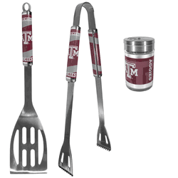 Texas A&M Aggies 2pc BBQ Set with Season Shaker
