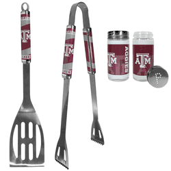 Texas A&M Aggies 2pc BBQ Set with Tailgate Salt & Pepper Shakers