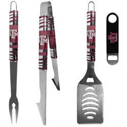 Texas A&M Aggies 3 pc BBQ Set and Bottle Opener