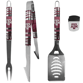 Texas A&M Aggies 3 pc BBQ Set and Chip Clip