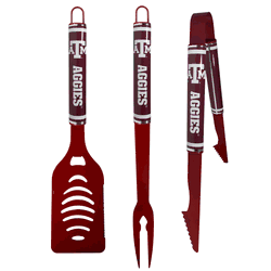 Texas A&M Aggies 3 pc Color BBQ Tools