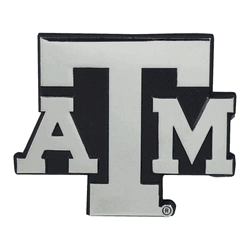 Texas A&M Aggies 3D Chrome Metal Emblem