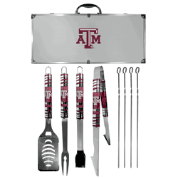 Texas A&M Aggies 8 pc Tailgater BBQ Set