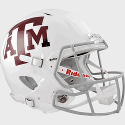 Texas A&M Aggies  Authentic Speed Full Size Football Helmet White