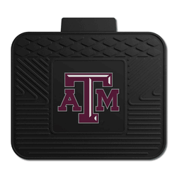 Texas A&M Aggies Back Seat Car Utility Mat - 14in. x 17in.