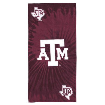 NCAA Texas A&M Aggies Pyschedelic Beach Towel