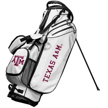Texas A&M Aggies Birdie Golf Stand Bag - White