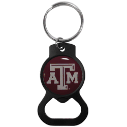 Texas A&M Aggies Bottle Opener Key Chain, Black