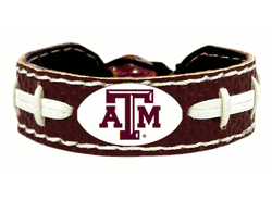 Texas A&M Aggies Bracelet Team Color Football CO