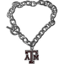 Texas A&M Aggies Charm Chain Bracelet