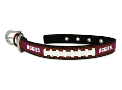 Texas A&M Aggies Classic Leather Small Football Collar