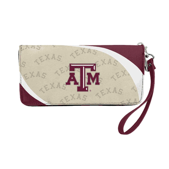 Texas A&M Aggies Curve Zip Organizer Wallet