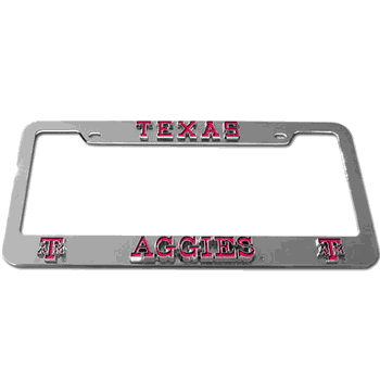 Texas A&M Aggies Deluxe Tag Frame