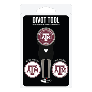 Texas A&M Aggies Divot Tool Pack - Signature tool w/ 3 markers
