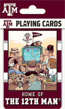 Texas A&M Aggies Fan Deck Playing Cards