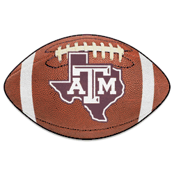 Texas A&M Aggies Football Rug - 20.5in. x 32.5in.