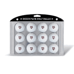 Texas A&M Aggies Golf Balls Pack of 12