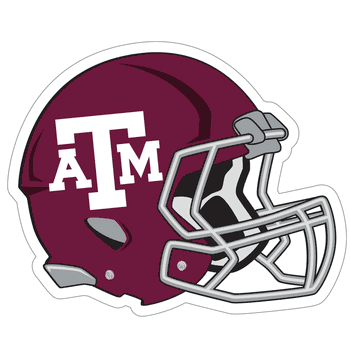 Texas A&M Aggies Helmet Auto Decal