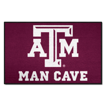 Texas A&M Aggies Man Cave Starter Mat Accent Rug - 19in. x 30in.