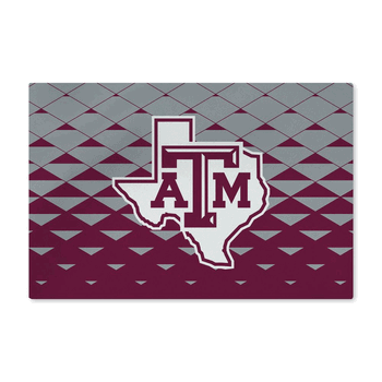 Texas A&M Aggies NCAA Dropzone Washable Rug 20X32 Inches