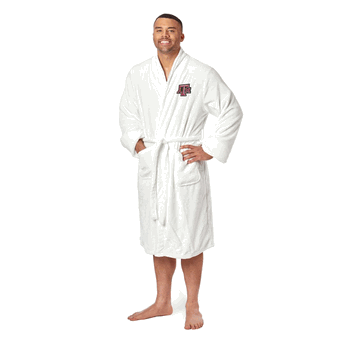 Texas A&M Aggies NCAA L/XL Silk Touch Robe 26x47 Inches