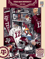 Texas A&M Aggies NCAA Locker Room 500pc Puzzle