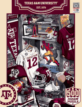Texas A&M Aggies NCAA Locker Room 500pc Puzzle