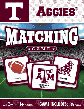 Texas A&M Aggies NCAA Matching Game