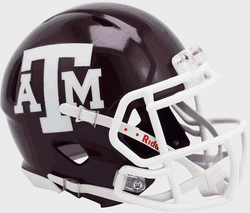 Texas A&M Aggies NCAA Mini Speed Football Helmet