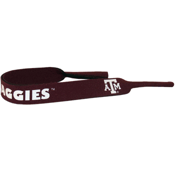Texas A&M Aggies Neoprene Sunglass Strap