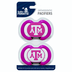 Texas A&M Aggies Pacifier 2-Pack - Pink