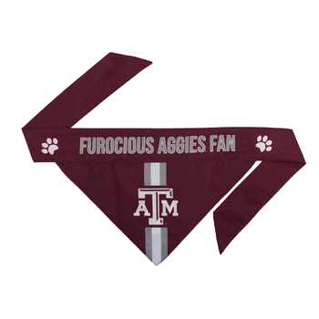 Texas A&M Aggies Pet Bandana Medium