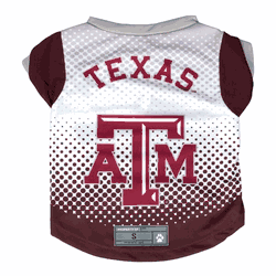 Texas A&M Aggies Pet Performance Tee Shirt Small