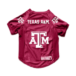 Texas A&M Aggies Pet Stretch Jersey L