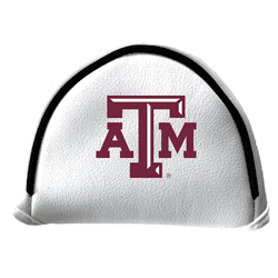 Texas A&M Aggies Putter Cover - Mallet (White)