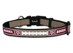 Texas A&M Aggies Reflective Toy Football Collar