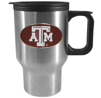 Texas A&M Aggies Sculpted Travel Mug, 14 oz