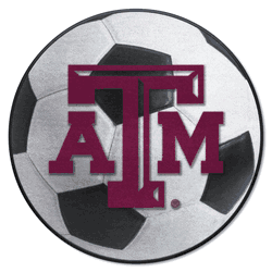 Texas A&M Aggies Soccer Ball Rug - 27in. Diameter