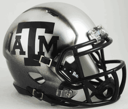 Texas A&M Aggies Speed Football Helmet Ice Hydro HAND PAINTED