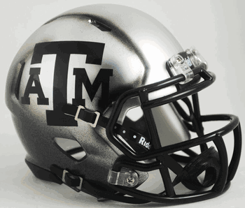 Texas A&M Aggies Speed Football Helmet Ice Hydro HAND PAINTED
