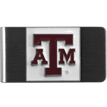 Texas A&M Aggies Steel Money Clip