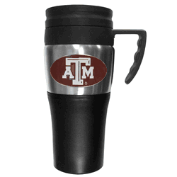 Texas A&M Aggies Steel Travel Mug w/Handle