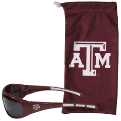 Texas A&M Aggies Sunglass and Bag Set