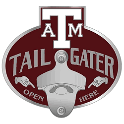 Texas A&M Aggies Tailgater Hitch Cover Class III