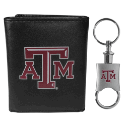 Texas A&M Aggies Tri-fold Wallet & Valet Key Chain